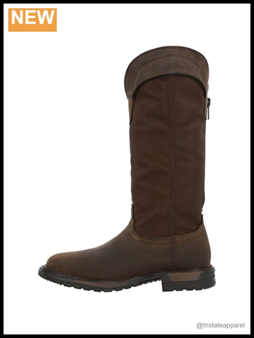 Comp Toe Waterproof Snake Boot Full Grain SPR Leather 16 Inch - Picture 4 of 5
